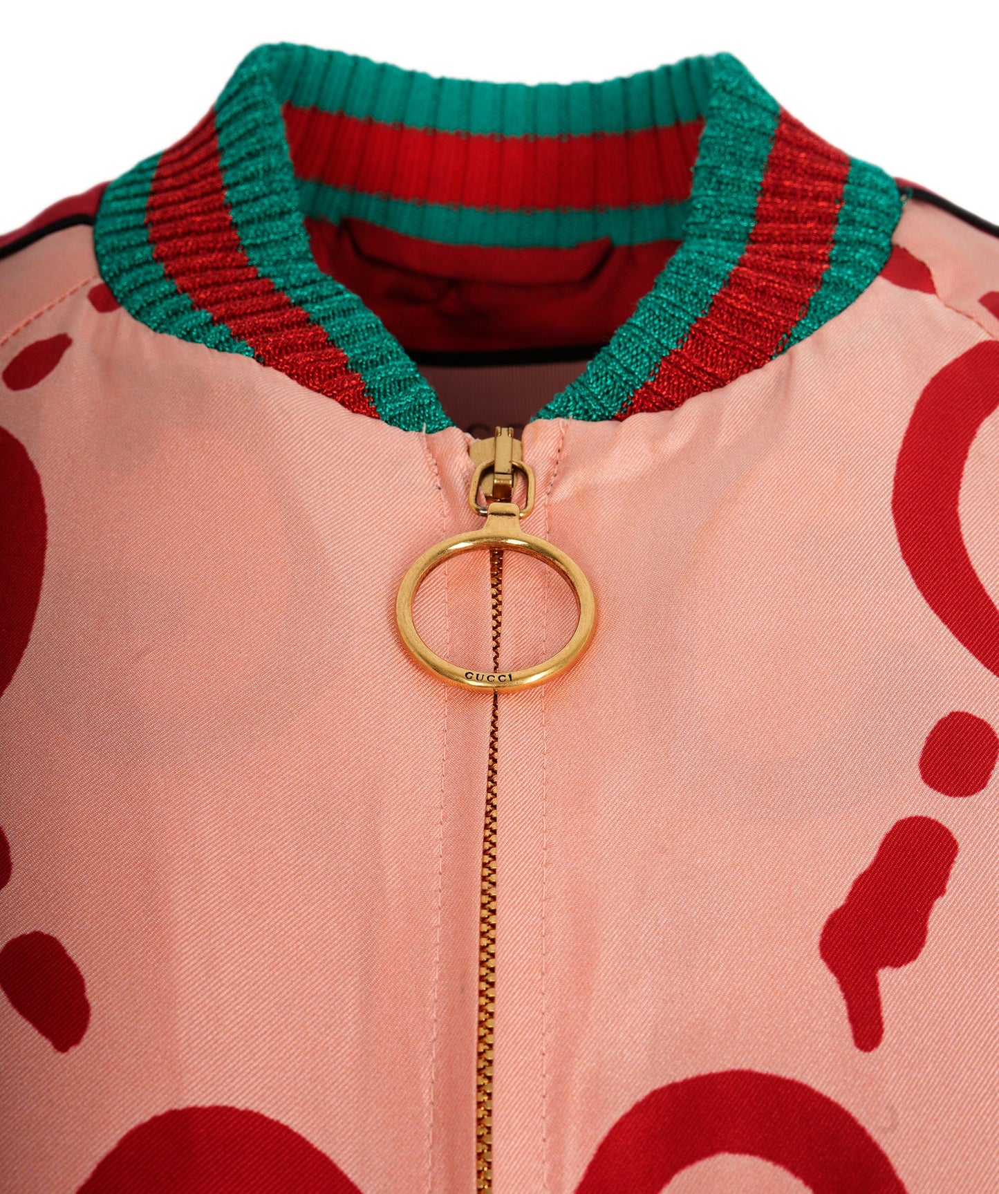 Gucci Red Pink GG Bomber  ALC1093