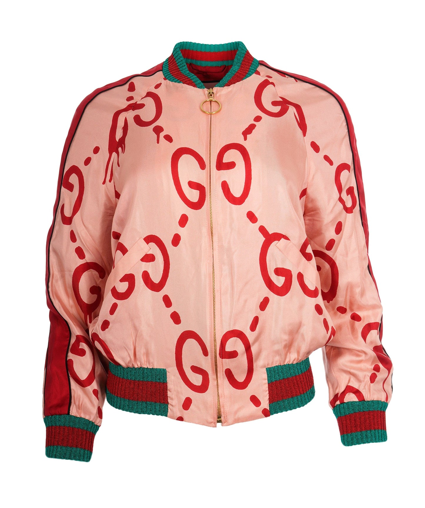 Gucci Red Pink GG Bomber  ALC1093