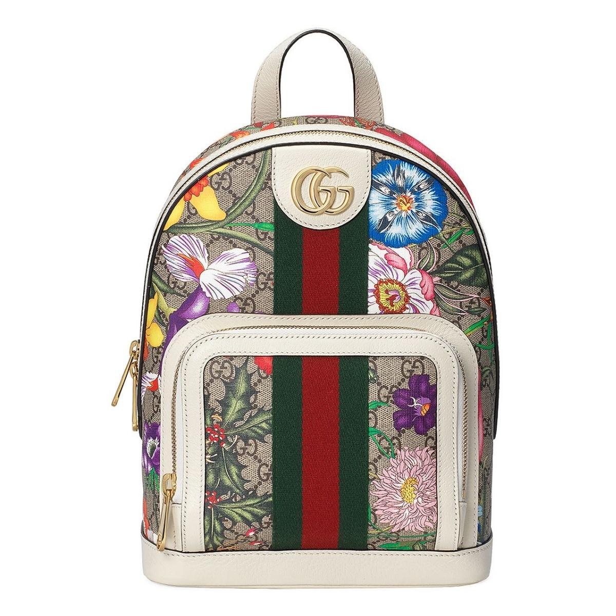 Gucci-Small Ophidia Small Backpack - Runway Catalog