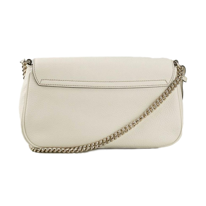 Gucci Soho Disco Ivory Signature Collection Gold Chain 536224