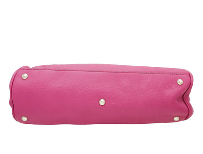 Gucci Fuchsia Bamboo Shopper Tote Bag