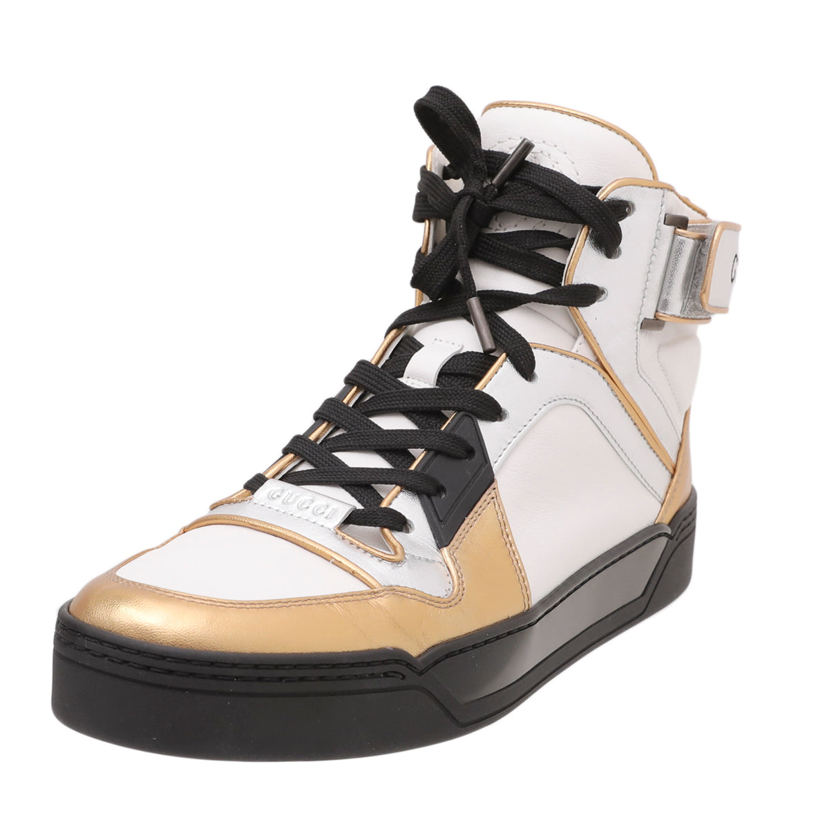 Gucci Tricolor High Top Sneakers 41.5