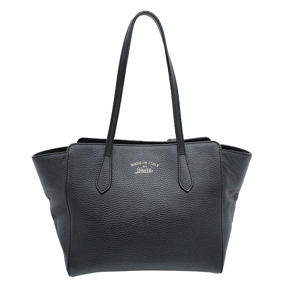 Gucci Black Swing Tote Small Bag