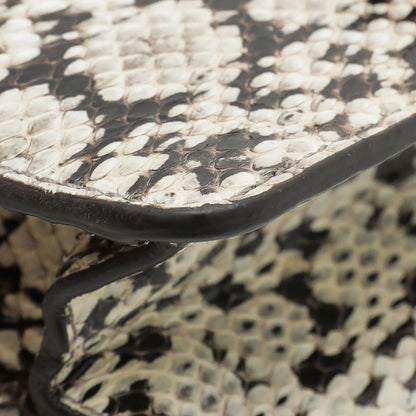 Gucci Natural Snakeskin Sylvie Mini Chain Bag