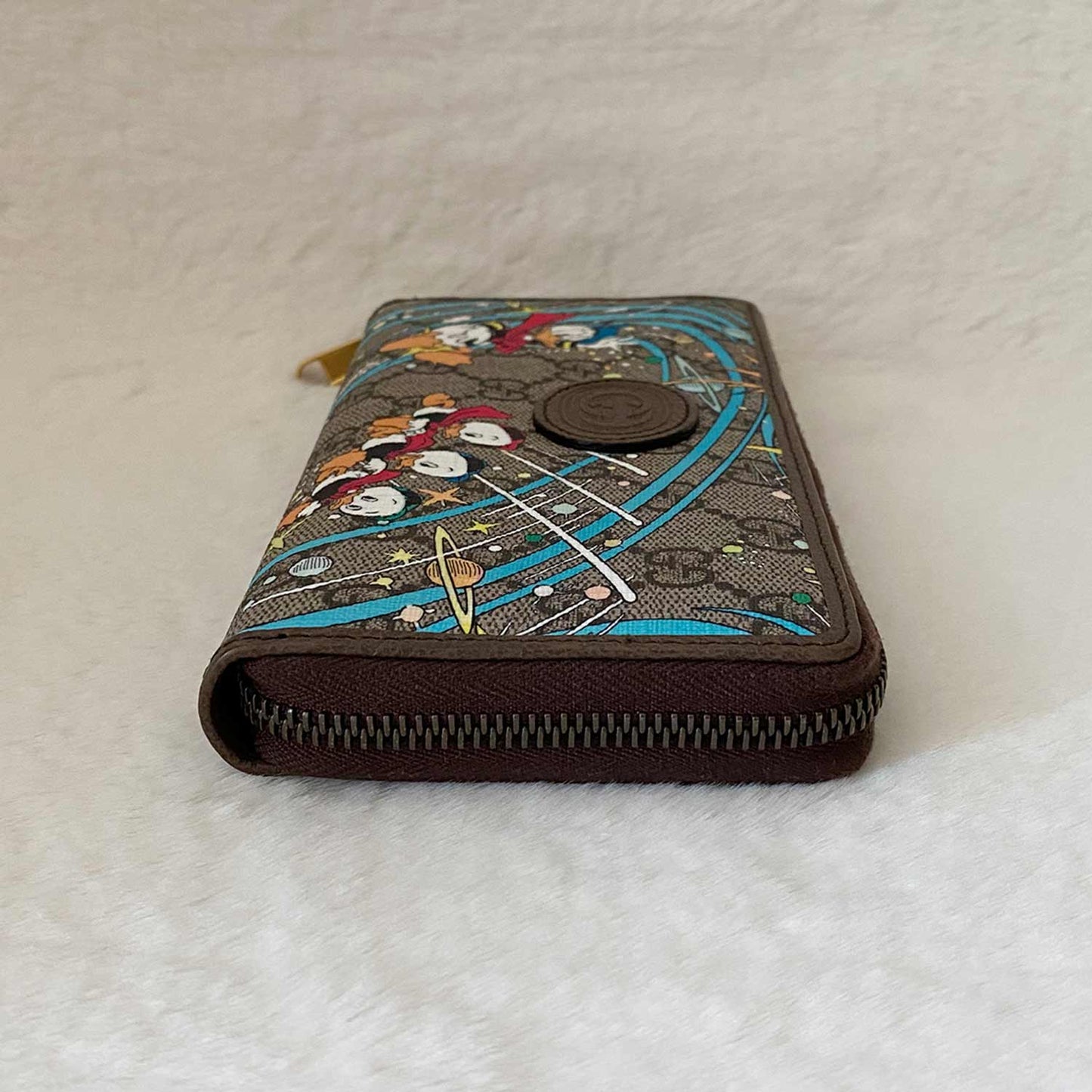 Gucci Limited Edition Disney Donald Duck Continental Wallet