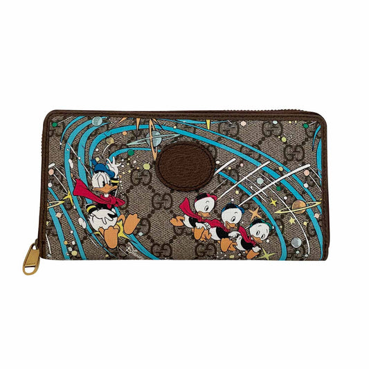 Gucci Limited Edition Disney Donald Duck Continental Wallet