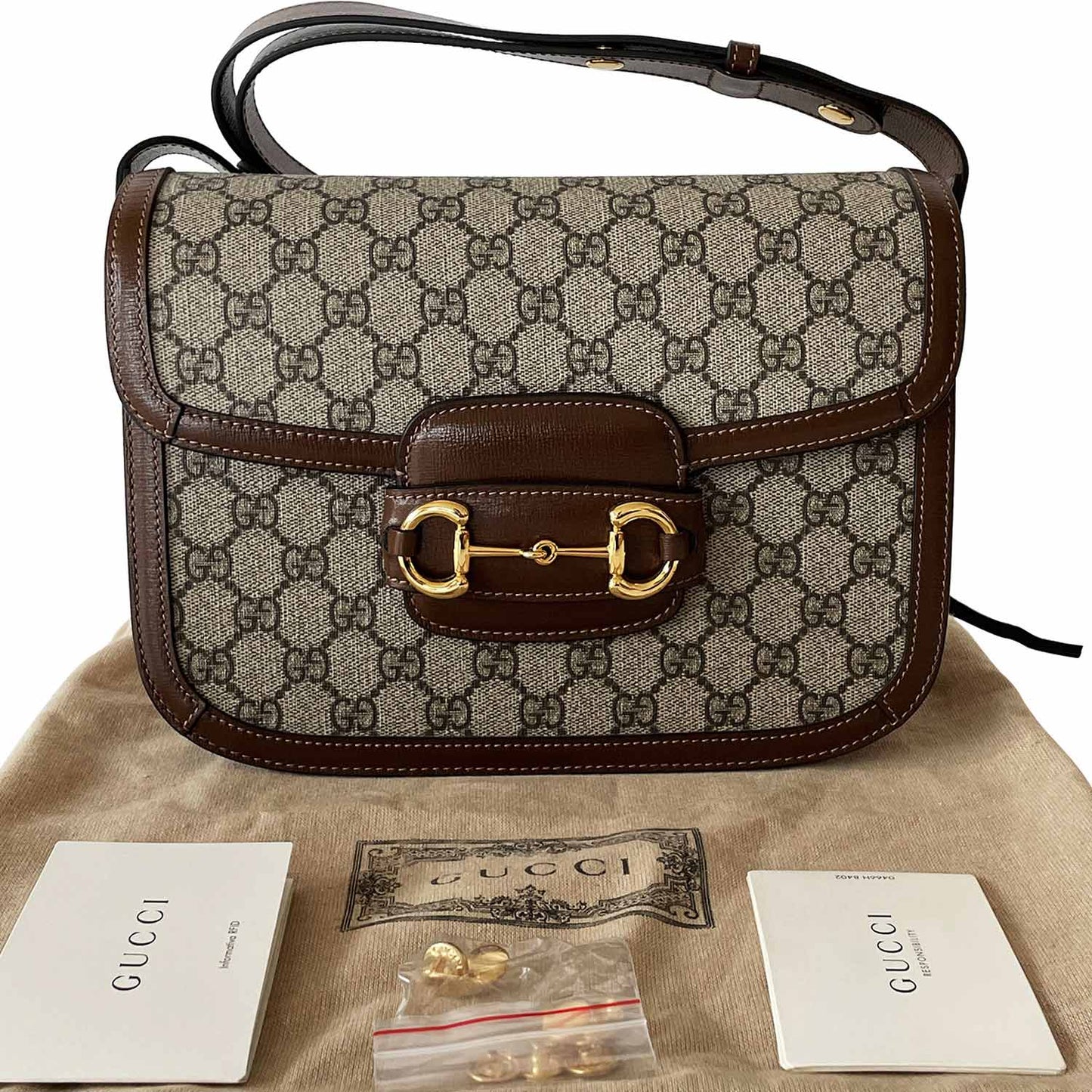 Gucci GG Horsebit 1955 Shoulder Bag