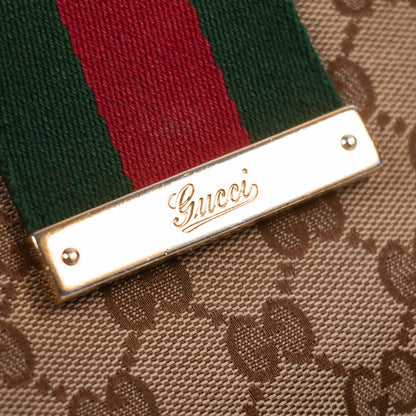 Gucci Web GG Continental Wallet