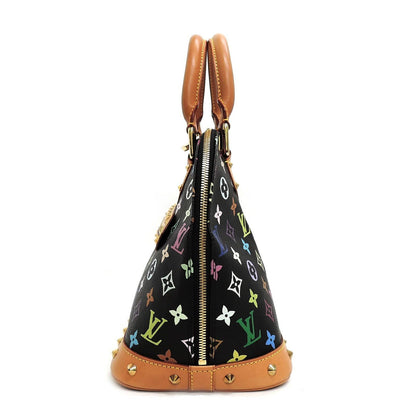 Louis Vuitton Alma PM Black Multicolor Monogram Canvas