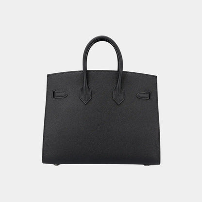 Birkin 25 Epsom Black PHW