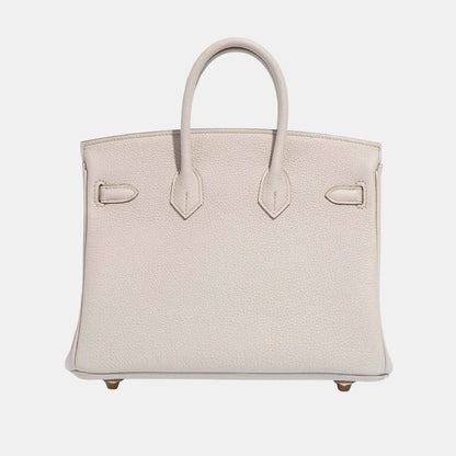 Birkin 25 Togo Beton GHW