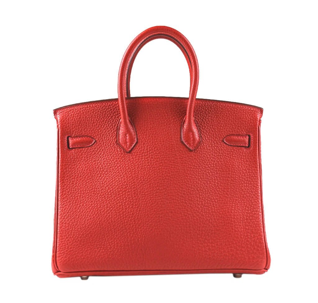 Hermès Birkin 25 Bag Vermillion Palladium