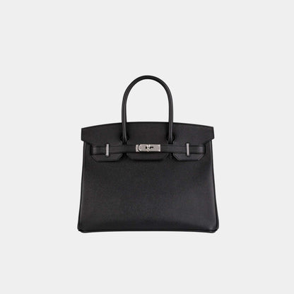 Birkin 30 Epsom Black PHW