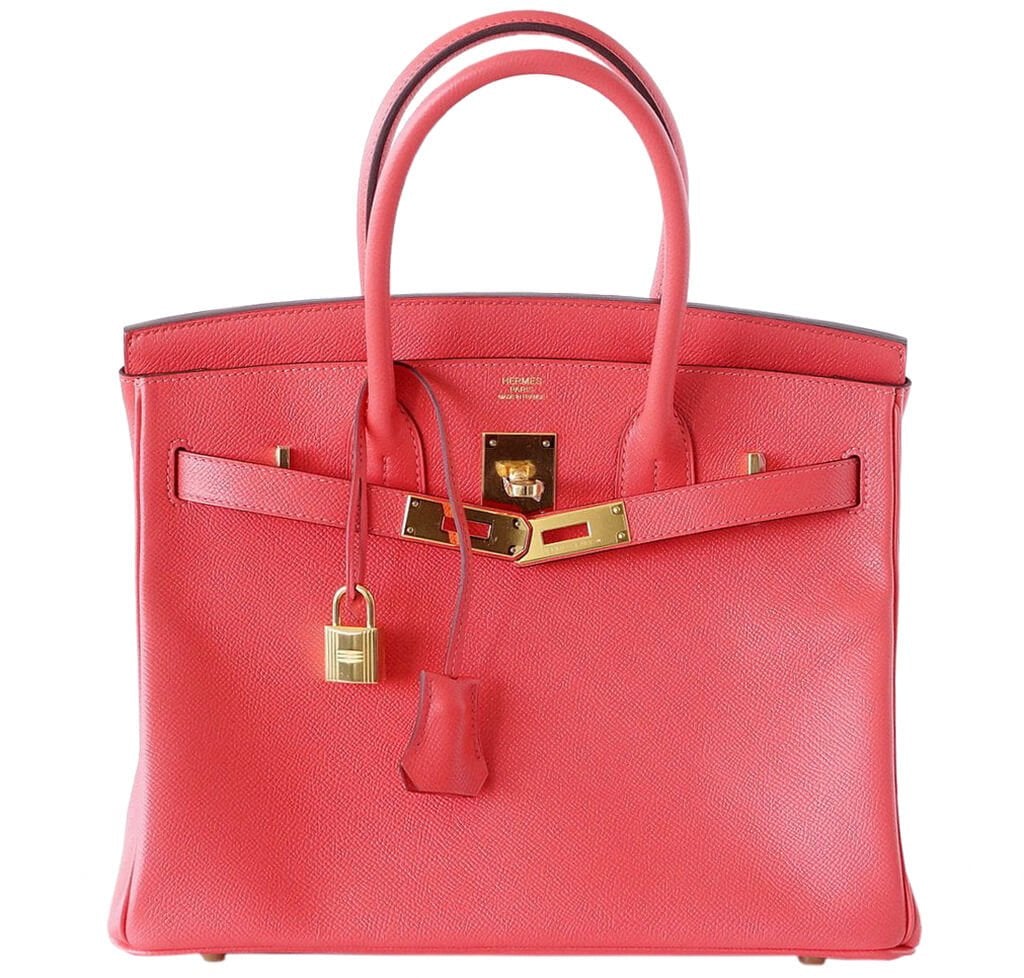 Hermès Birkin 30 Bag Rose Jaipur Gold Hardware