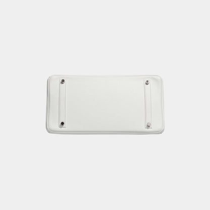Birkin 35 Epsom White PHW