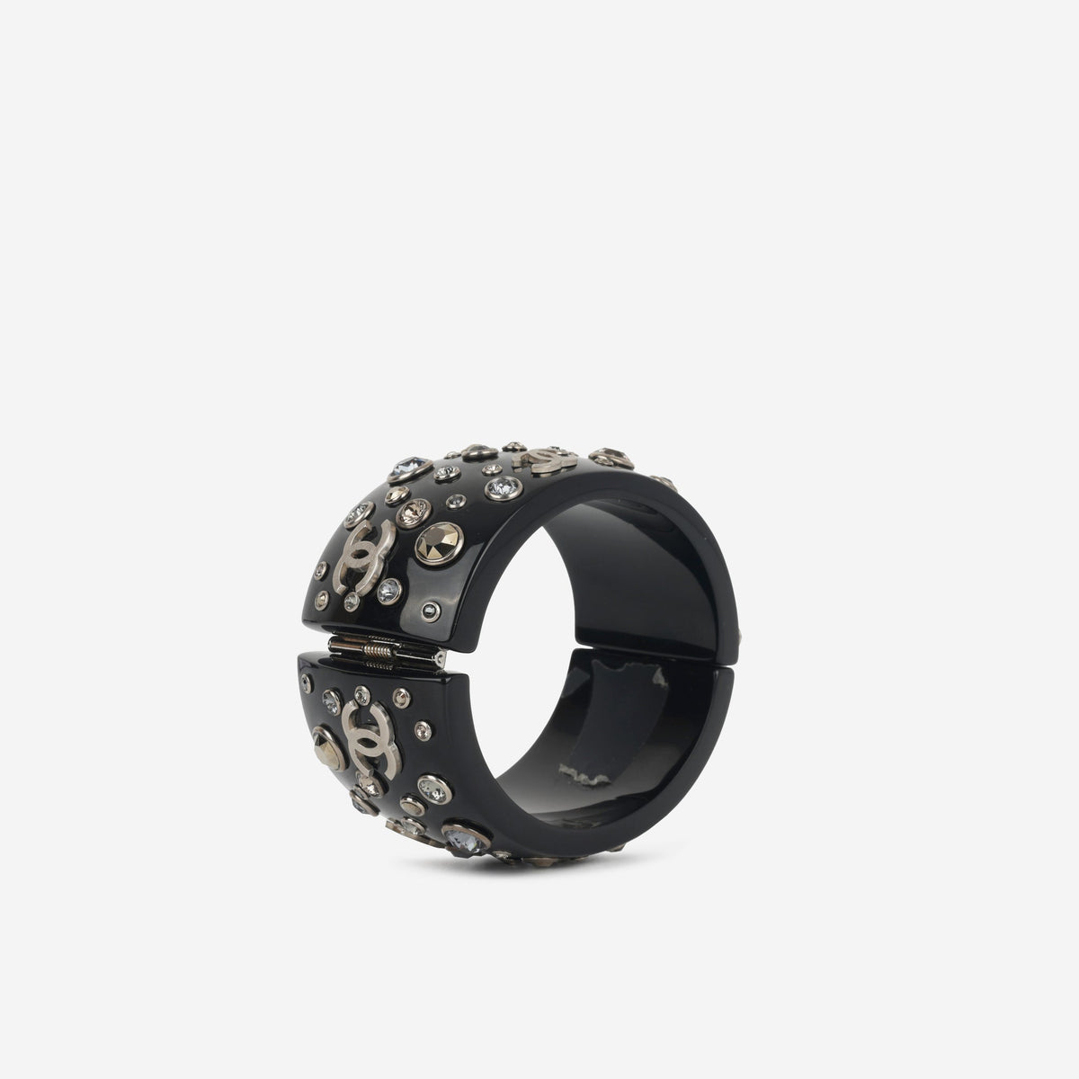 Chanel Crystal CC Bangle