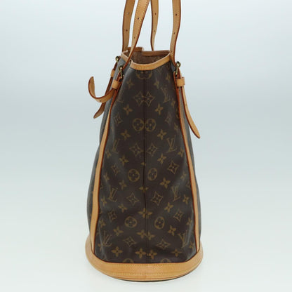 LOUIS VUITTON Monogram Bucket GM Shoulder Bag M42236 LV Auth hk1363