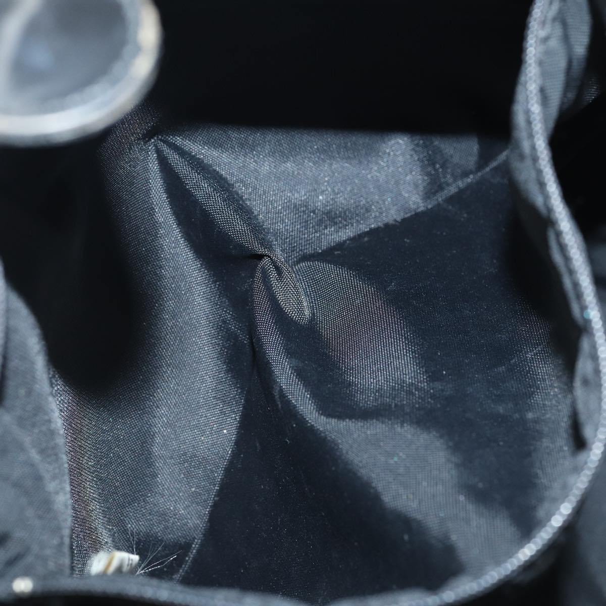BURBERRYSs Nova Check Blue Label Tote Bag Nylon Beige Black Auth hk1462