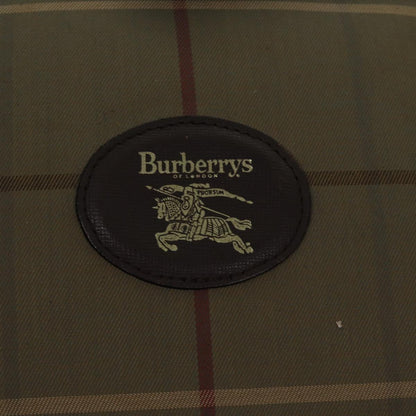 BURBERRYSs Nova Check Boston Bag Canvas Beige Auth hk1648