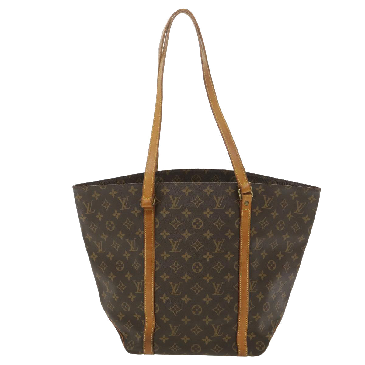 LOUIS VUITTON Monogram Sac Shopping Tote Bag M51108 LV hk634