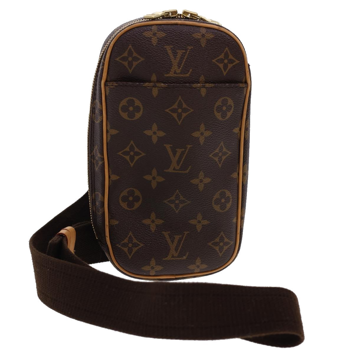 LOUIS VUITTON Monogram Pochette Gange Shoulder Bag M51870 LV hk659