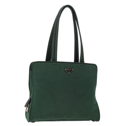 Prada Tote Bag Nylon Green  hk731