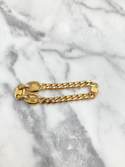 CELINE  Bracelet Gold Vintage ep5m5w