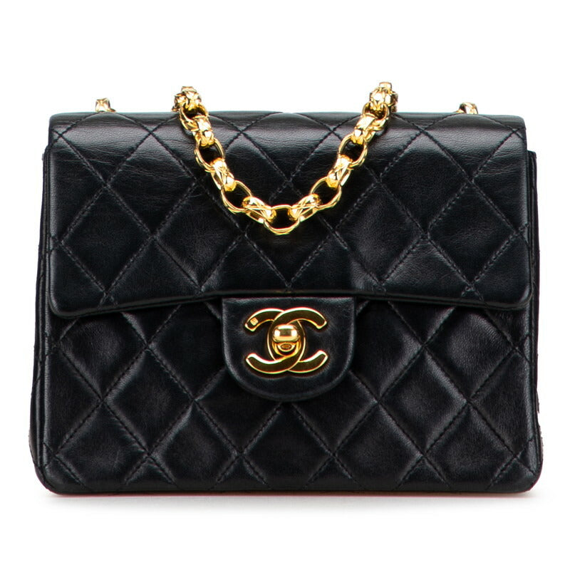 Chanel Coco Mark Mini Matelasse Lambskin Shoulder Bag