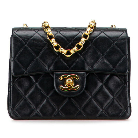 Chanel Coco Mark Mini Matelasse Lambskin Shoulder Bag