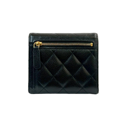 Chanel Matelassé Caviar Skin Wallet