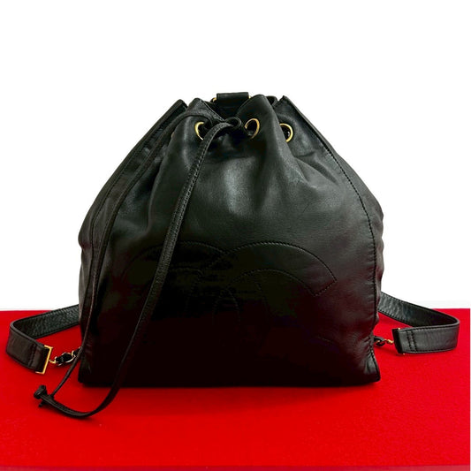 Chanel Lambskin Leather Backpack