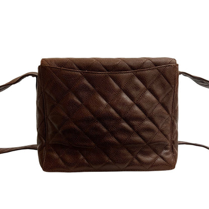 Chanel Matelassé Caviar Leather Shoulder Bag