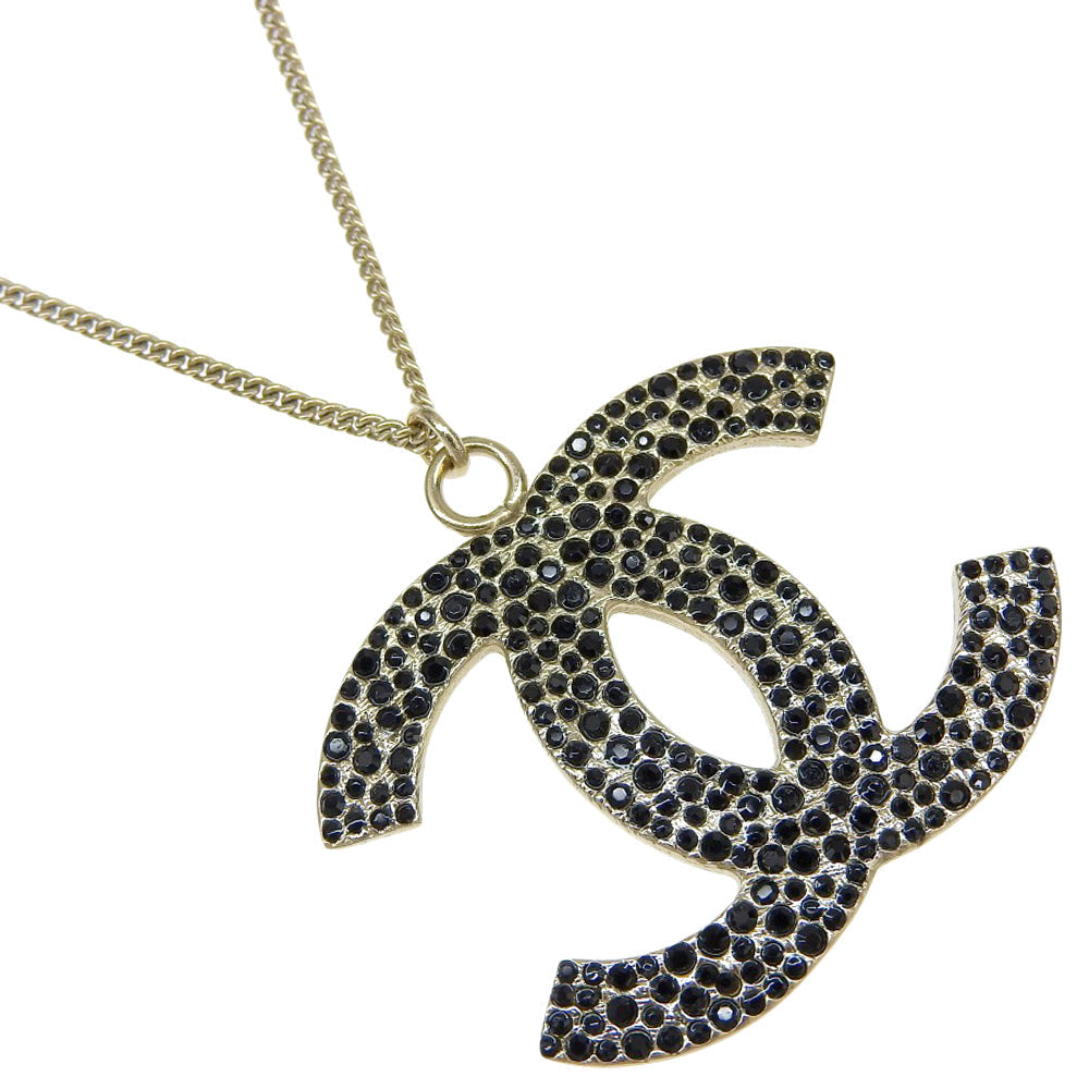 Chanel Gold Plated Coco Mark Necklace