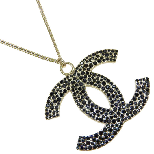 Chanel Gold Plated Coco Mark Necklace