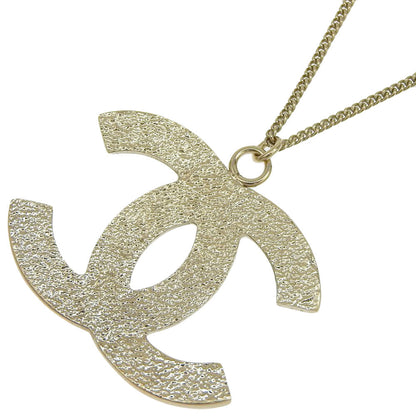 CHANEL Necklace Plated Gold gold COCO Mark Women Used
