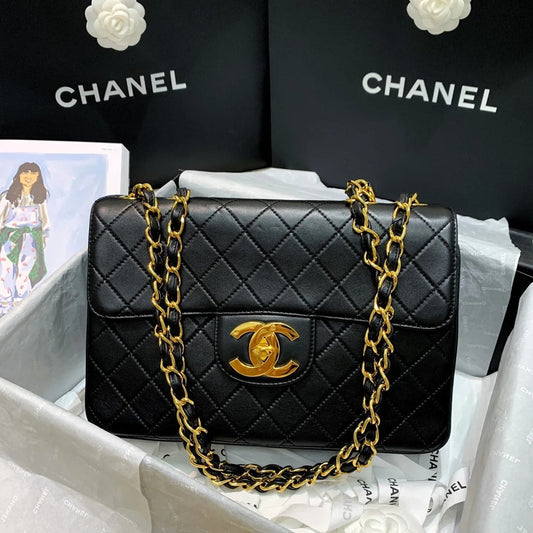 Chanel Big Gold Buckle Bag