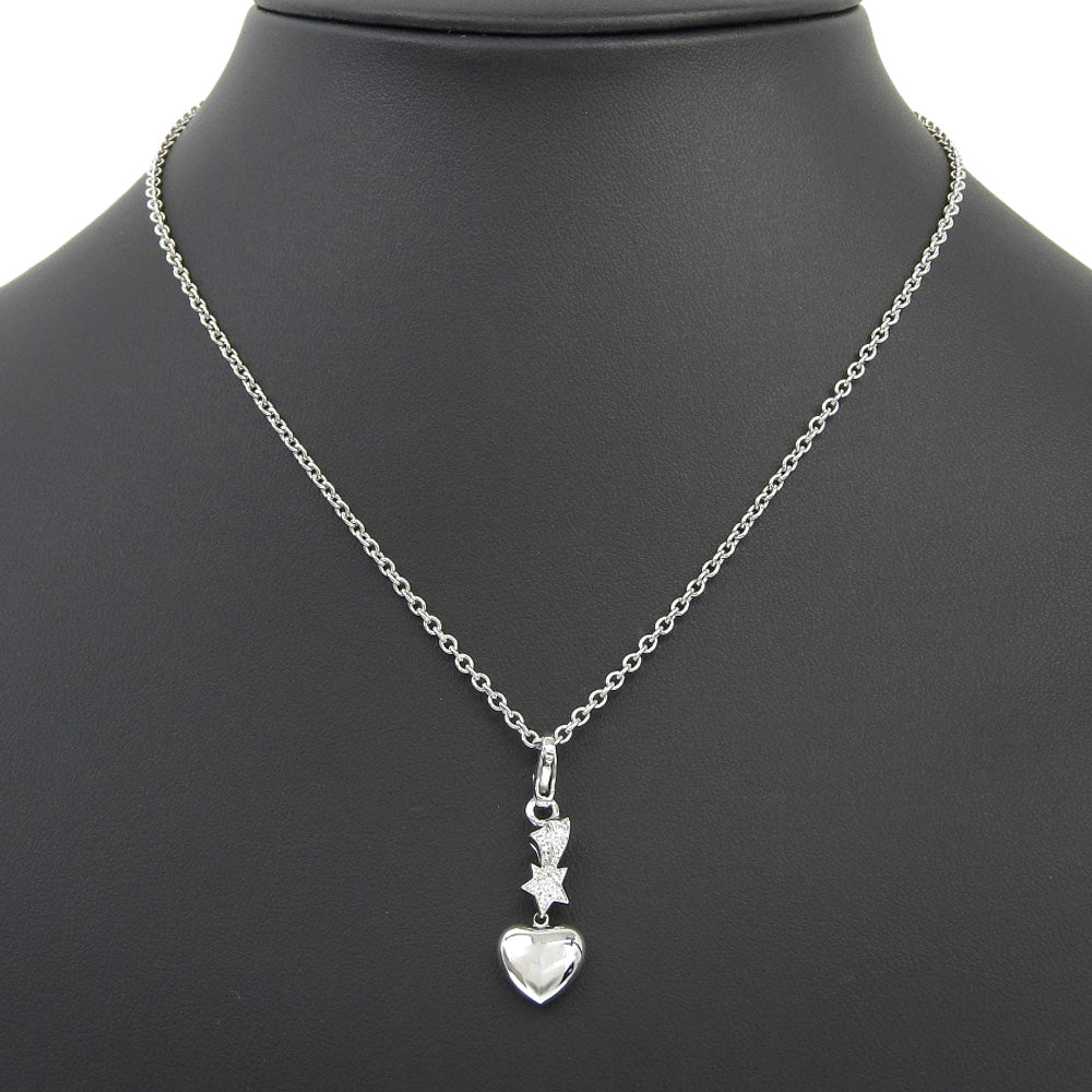 Chanel Comet Necklace K18 White Gold