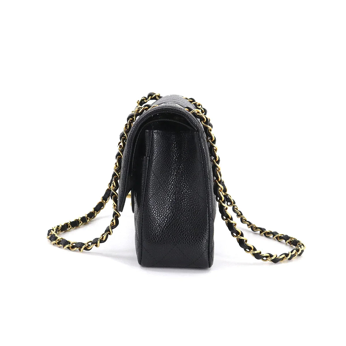 Chanel Caviar Classic black bag