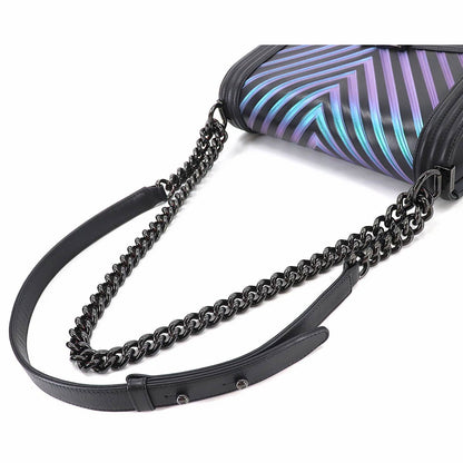 Chanel Iridiscent Chevron boy bag