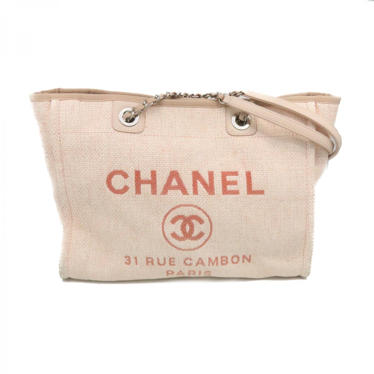 Chanel Dauville light pink bag