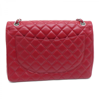 Chanel Maxi Double Flap Red Bag