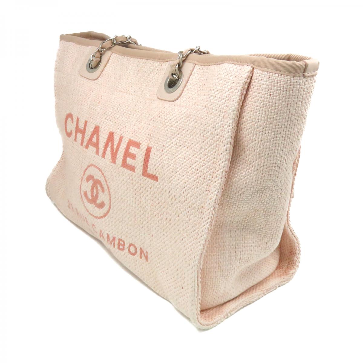 Chanel Dauville light pink bag