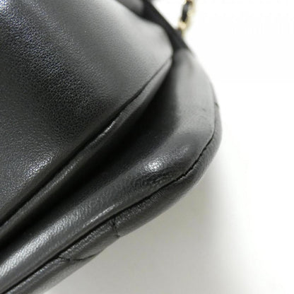 Chanel Trendy CC Flap Bag with Top Handle in Black Lambskin