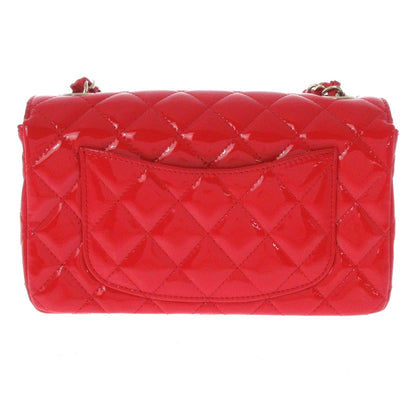 Chanel Mini Patent Red bag