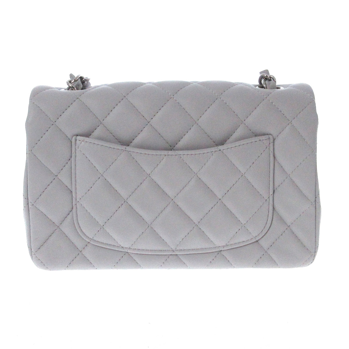 Chanel Mini Classic grey Bag