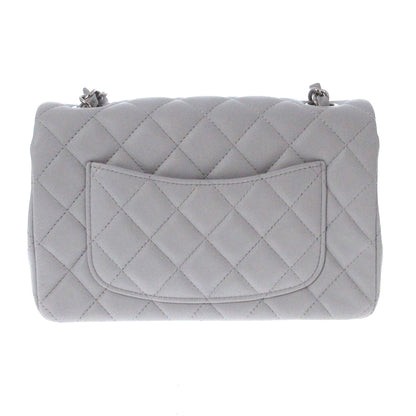 Chanel Mini Classic grey Bag
