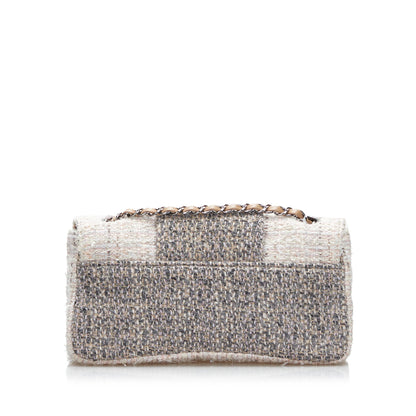 Chanel CC Tweed Single Flap Bag