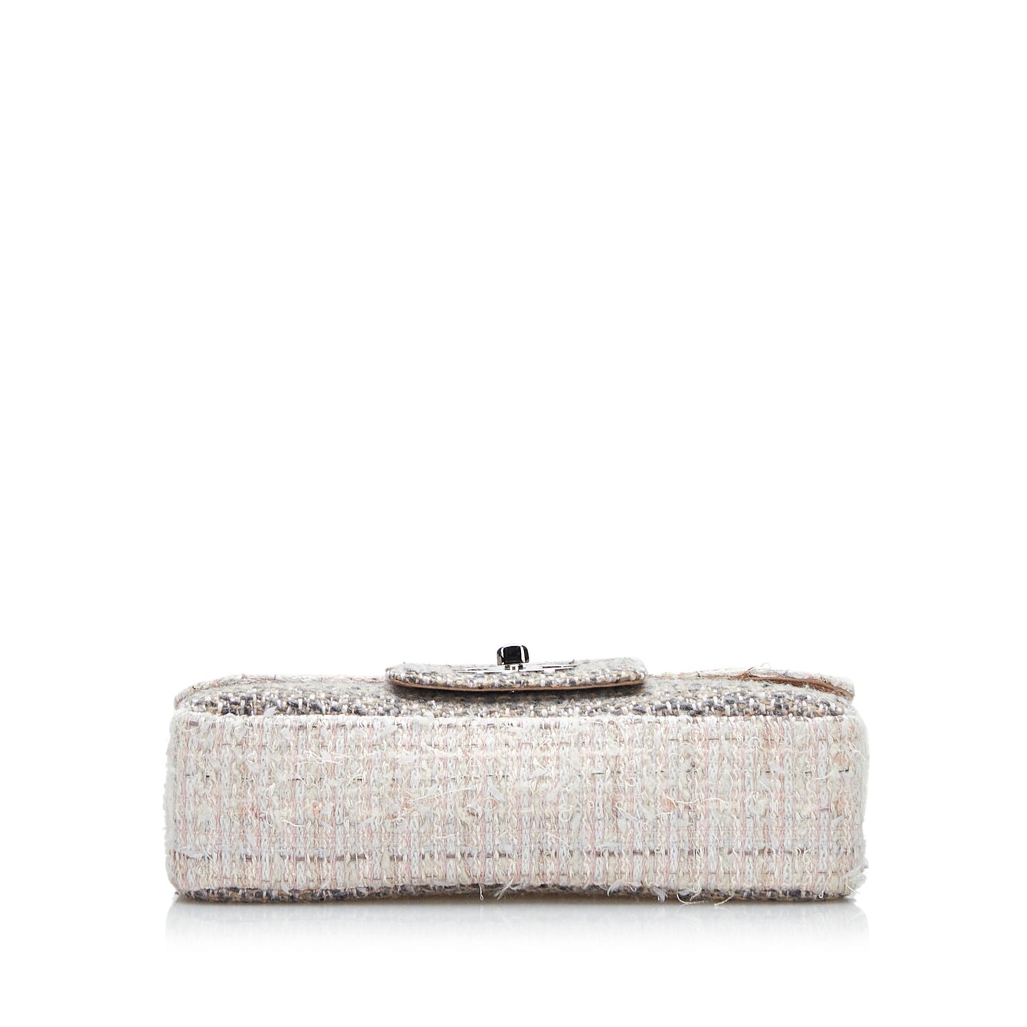 Chanel CC Tweed Single Flap Bag