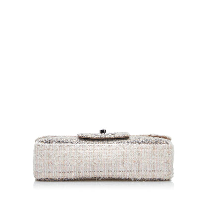 Chanel CC Tweed Single Flap Bag