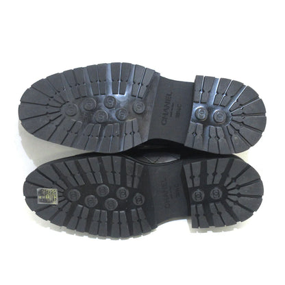 Chanel Black cc loafers, size 38,5